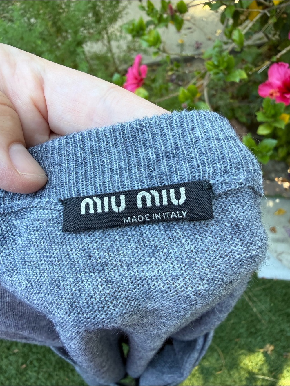 Miu Miu knit too
